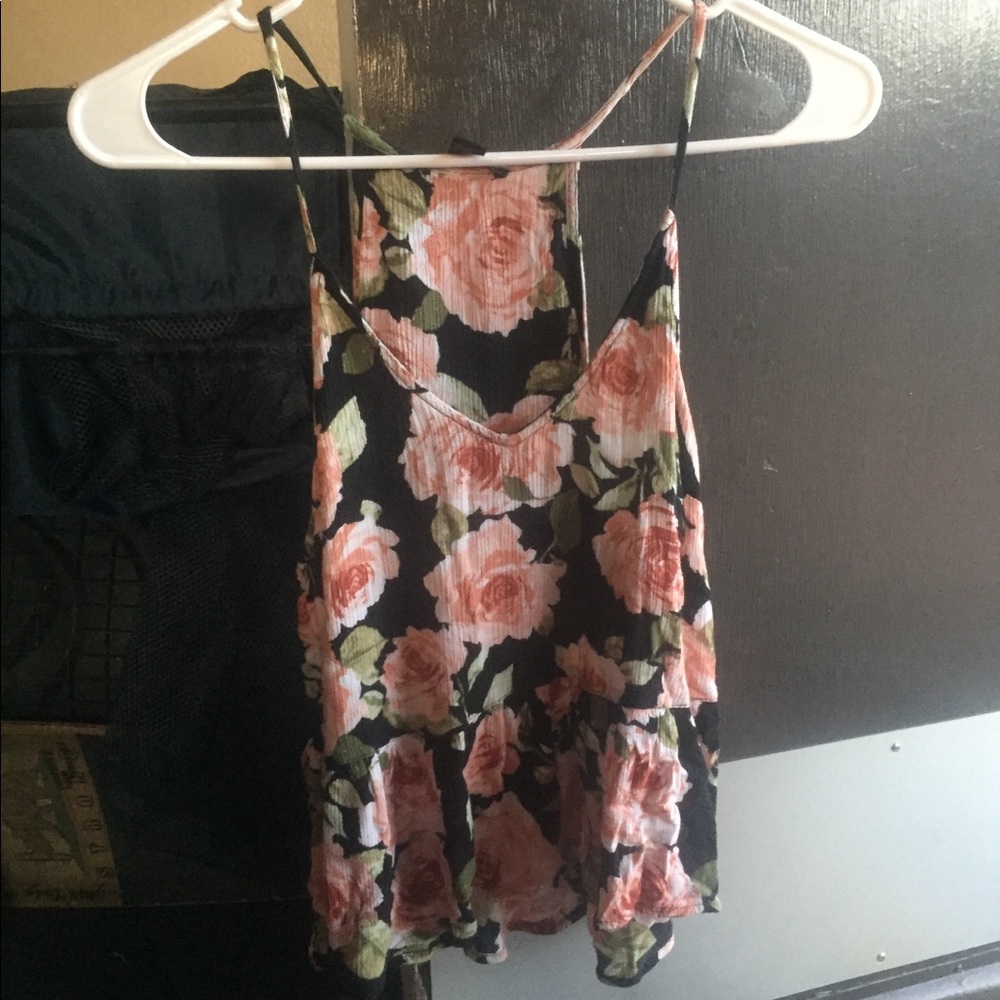 Floral tank top
